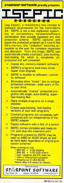 File:RUN Issue 18 1985 Jun ISEPIC Ad.png