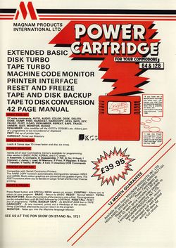 Power Cartridge Advert